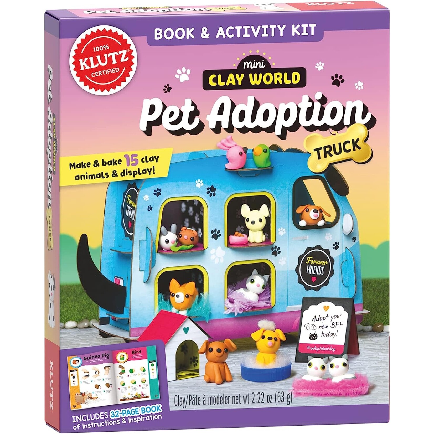 KLUTZ Mini Clay World Pet Adoption Truck