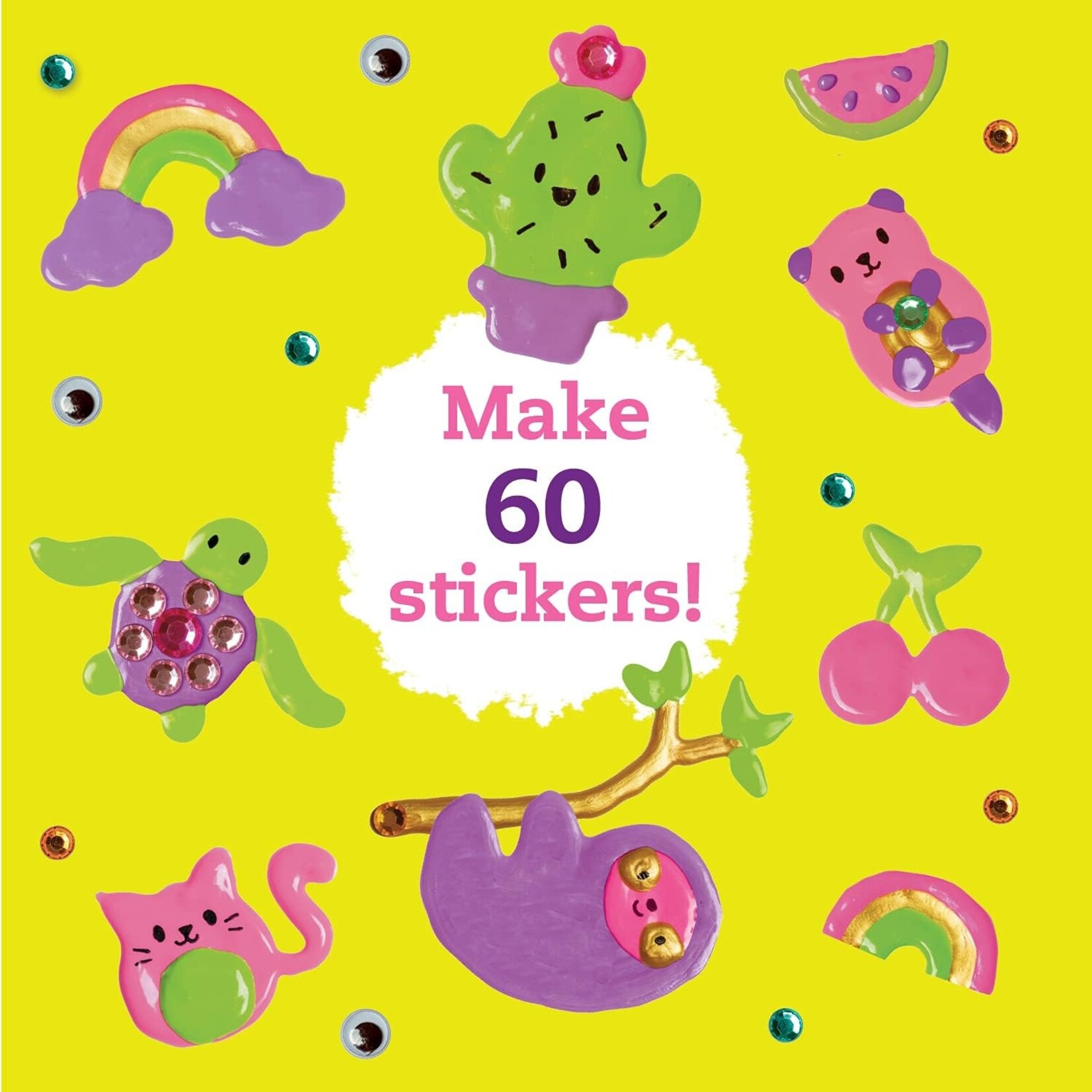 KLUTZ PAINT & PEEL JELLY STICKERS