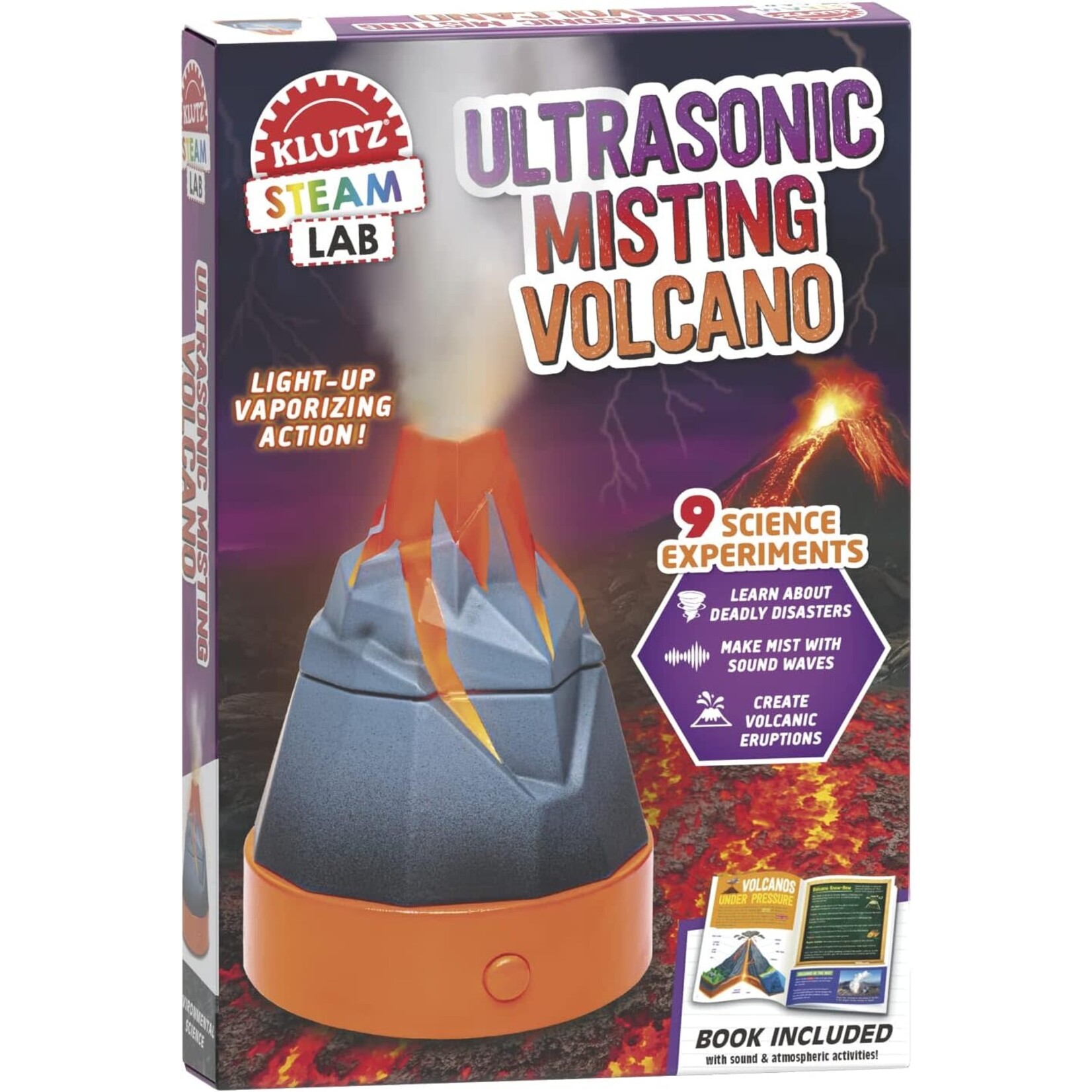 KLUTZ ULTRASONIC MISTING VOLCANO