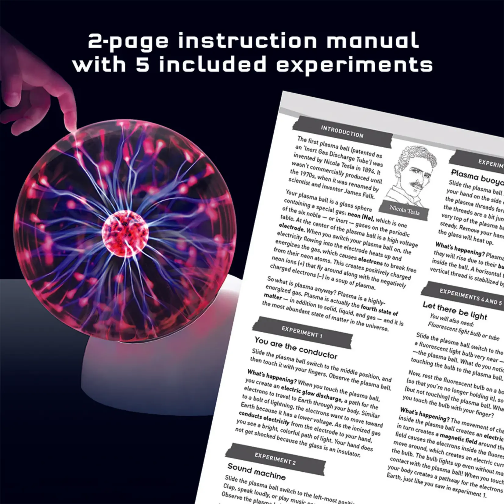 THAMES & KOSMOS PLASMA BALL
