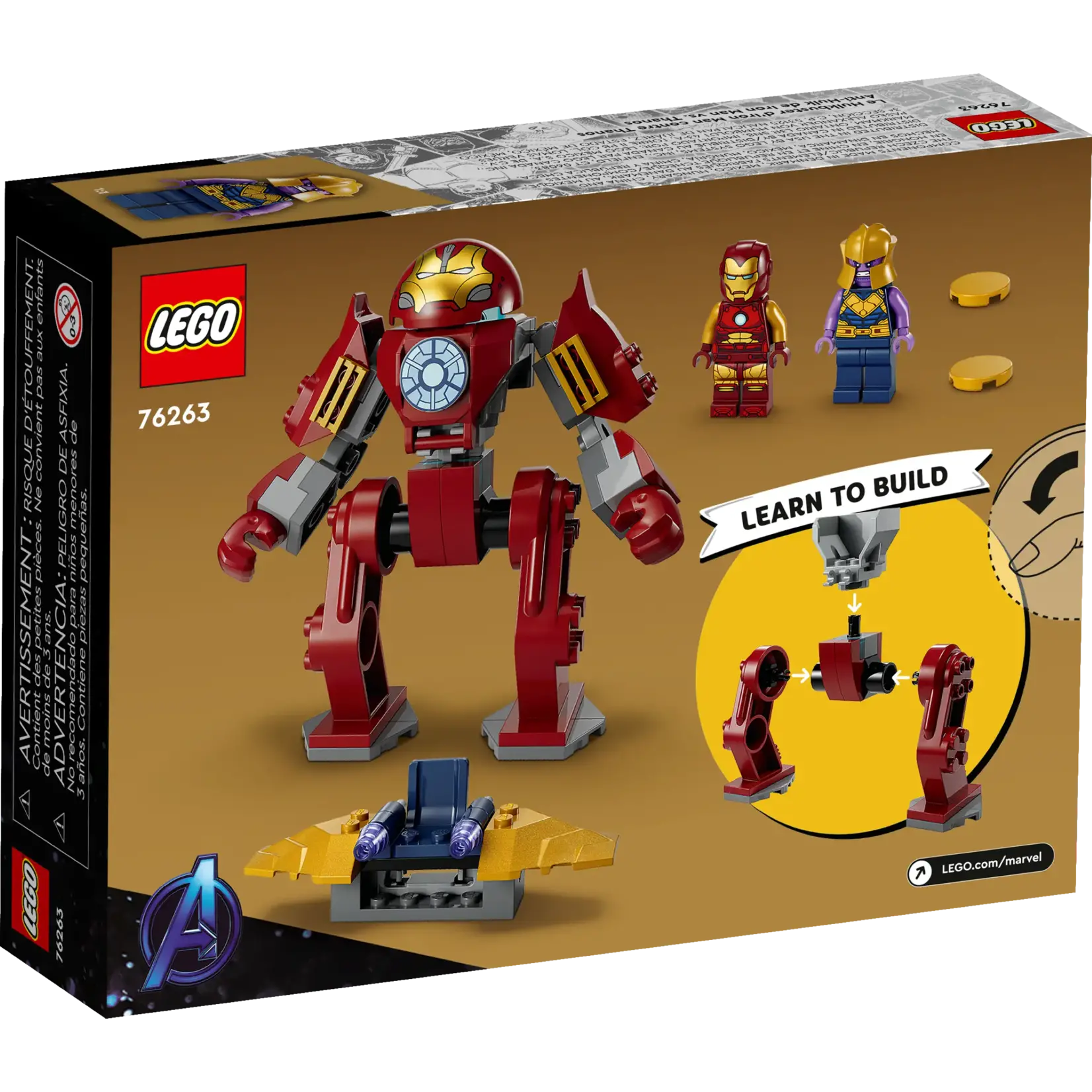 LEGO 76263 Iron Man Hulkbuster vs. Thanos