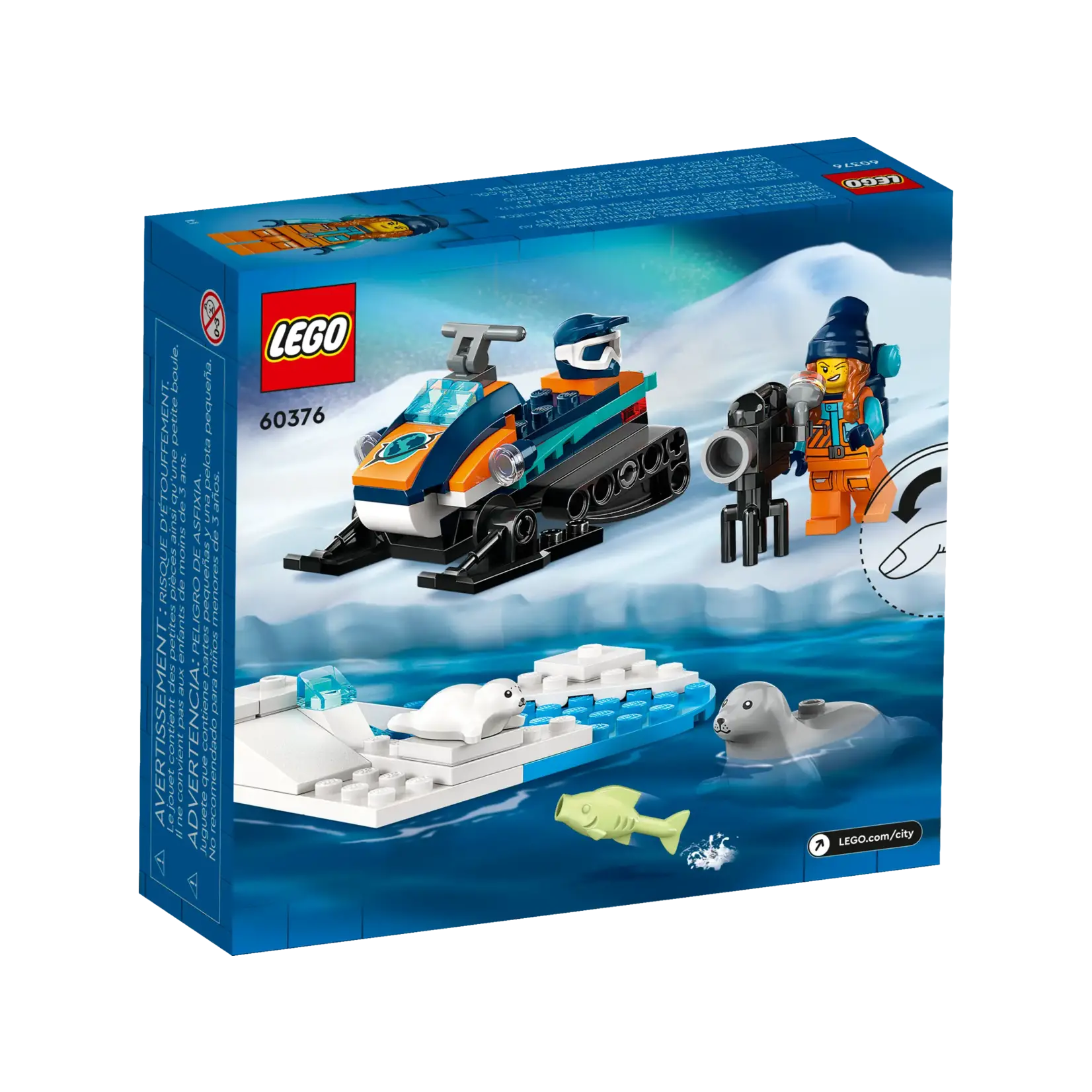 LEGO 60376 Arctic Explorer Snowmobile