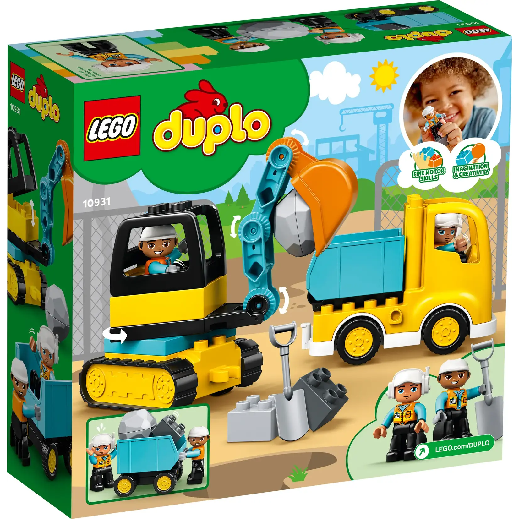 LEGO 10931  DUPLO TRUCK & EXCAVATOR