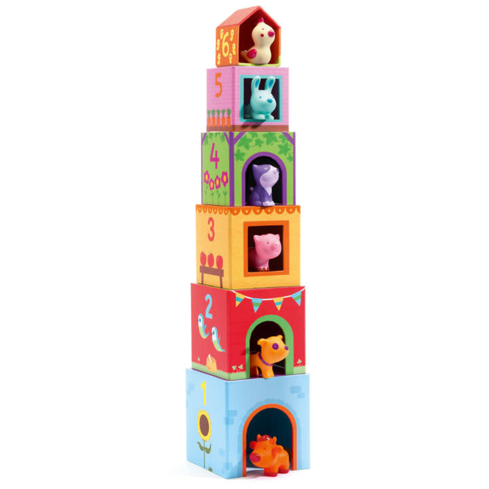 DJECO Blocks &Towers Topanifarm