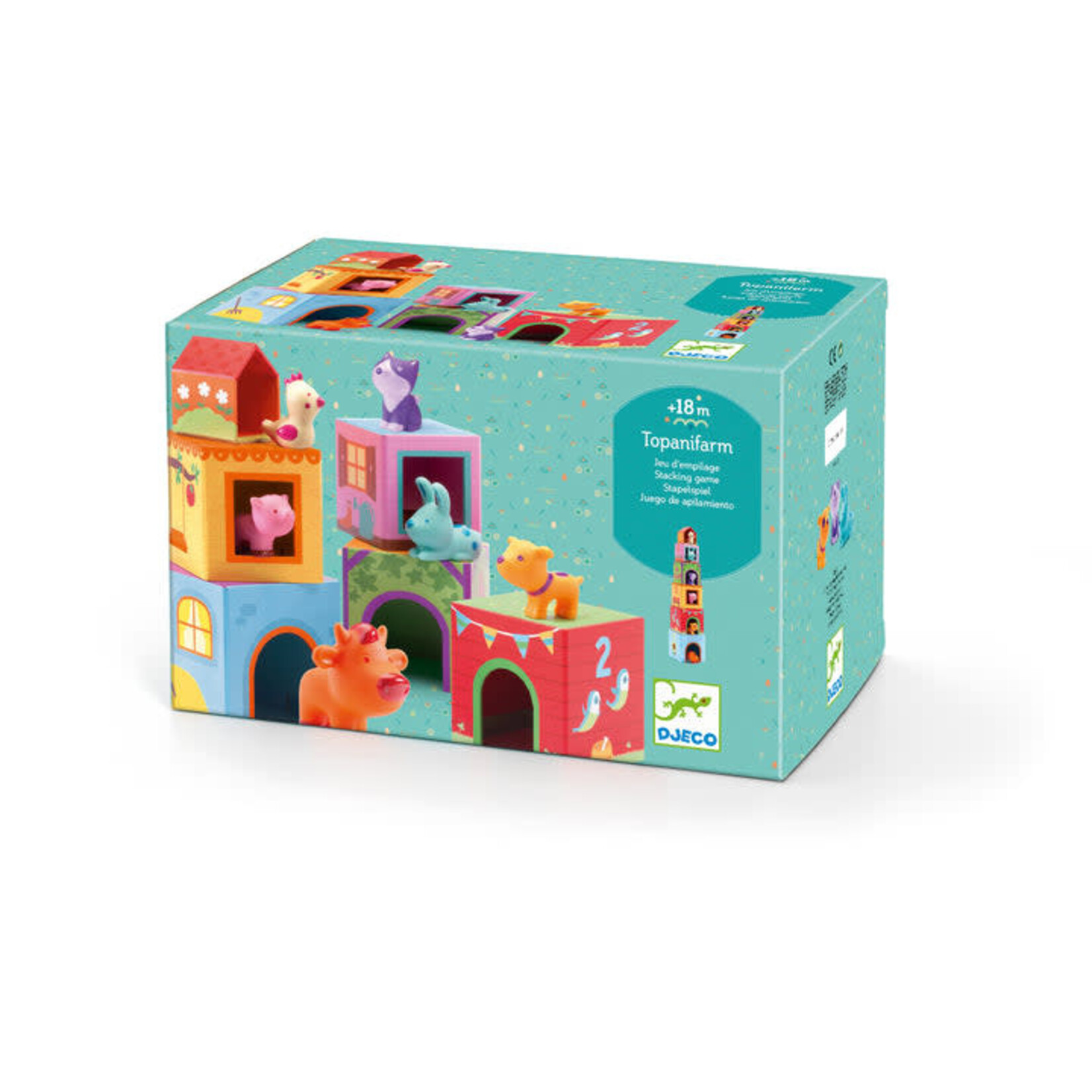 DJECO Blocks &Towers Topanifarm
