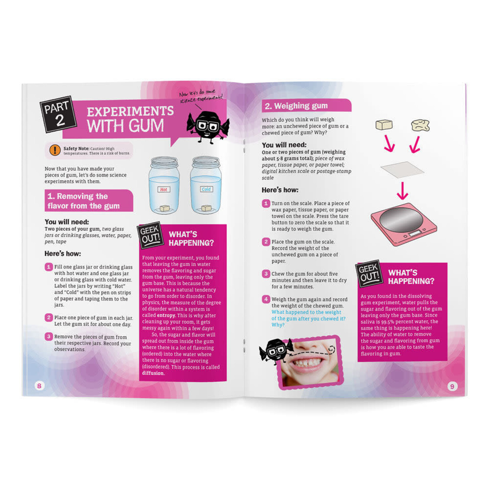 THAMES & KOSMOS Super Duper Bubble Gum Lab