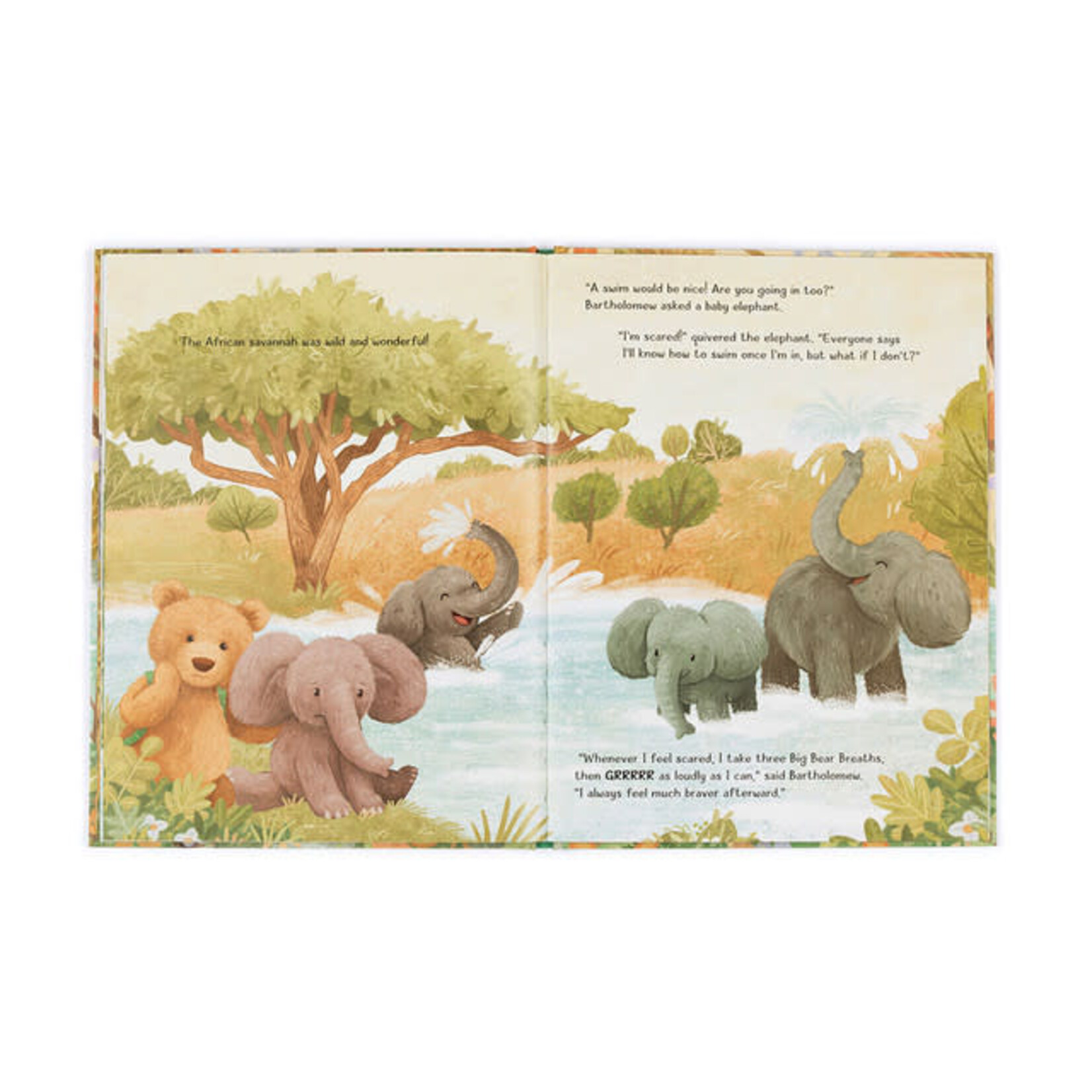 JELLYCAT It's A Big World Bartholomew Book
