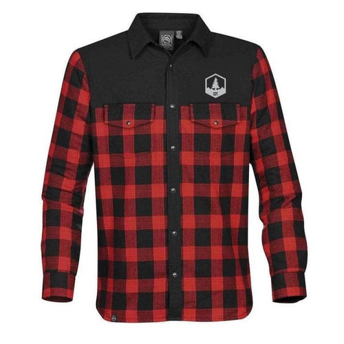 Bicycles Record Chemise doublée à carreaux pour hommes Bicycles Record Chemise doublée à carreaux pour hommes