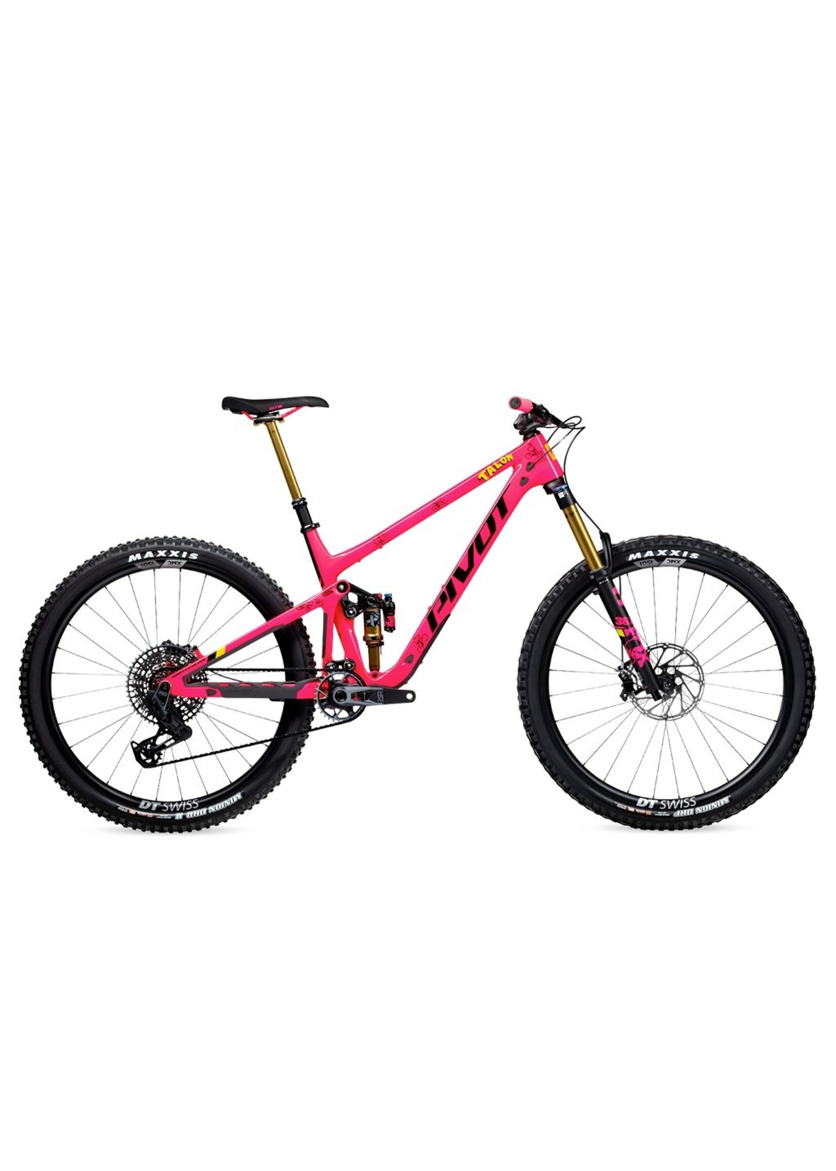 Pivot Cycles Pivot Switchblade Pro X0 Carbon Wheel Talon Neon Pink Large