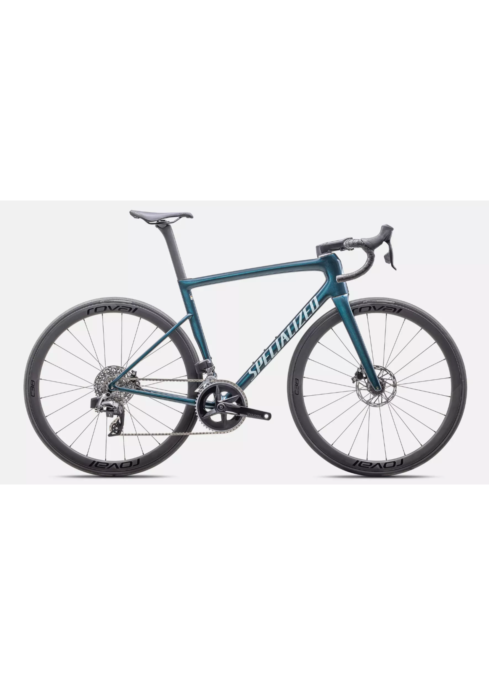 Specialized TARMAC SL8 EXPERT Gloss Deep Lake Metallic / Green Pearl Over Seafoam 56