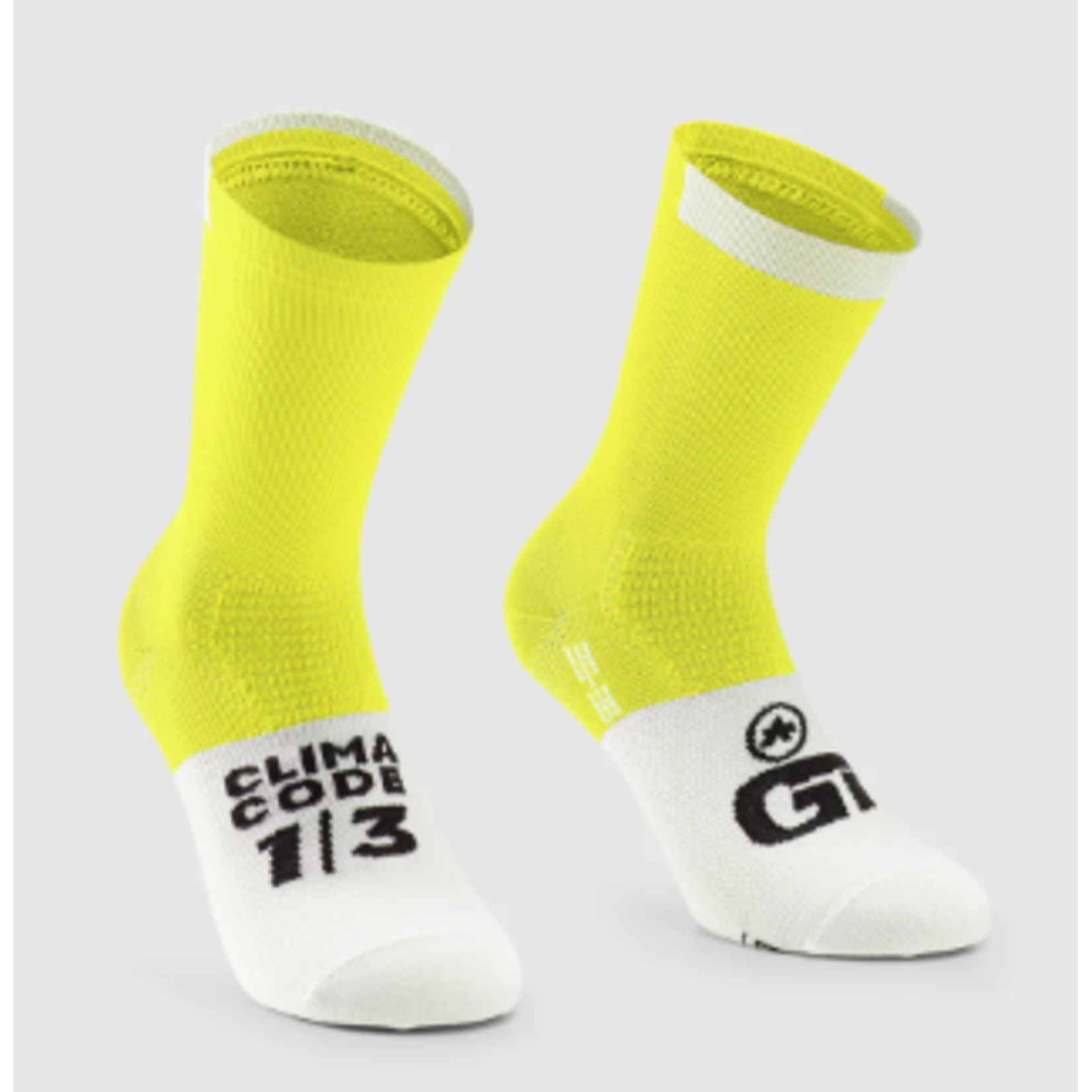 Assos GT Socks C2 Optic Yellow II