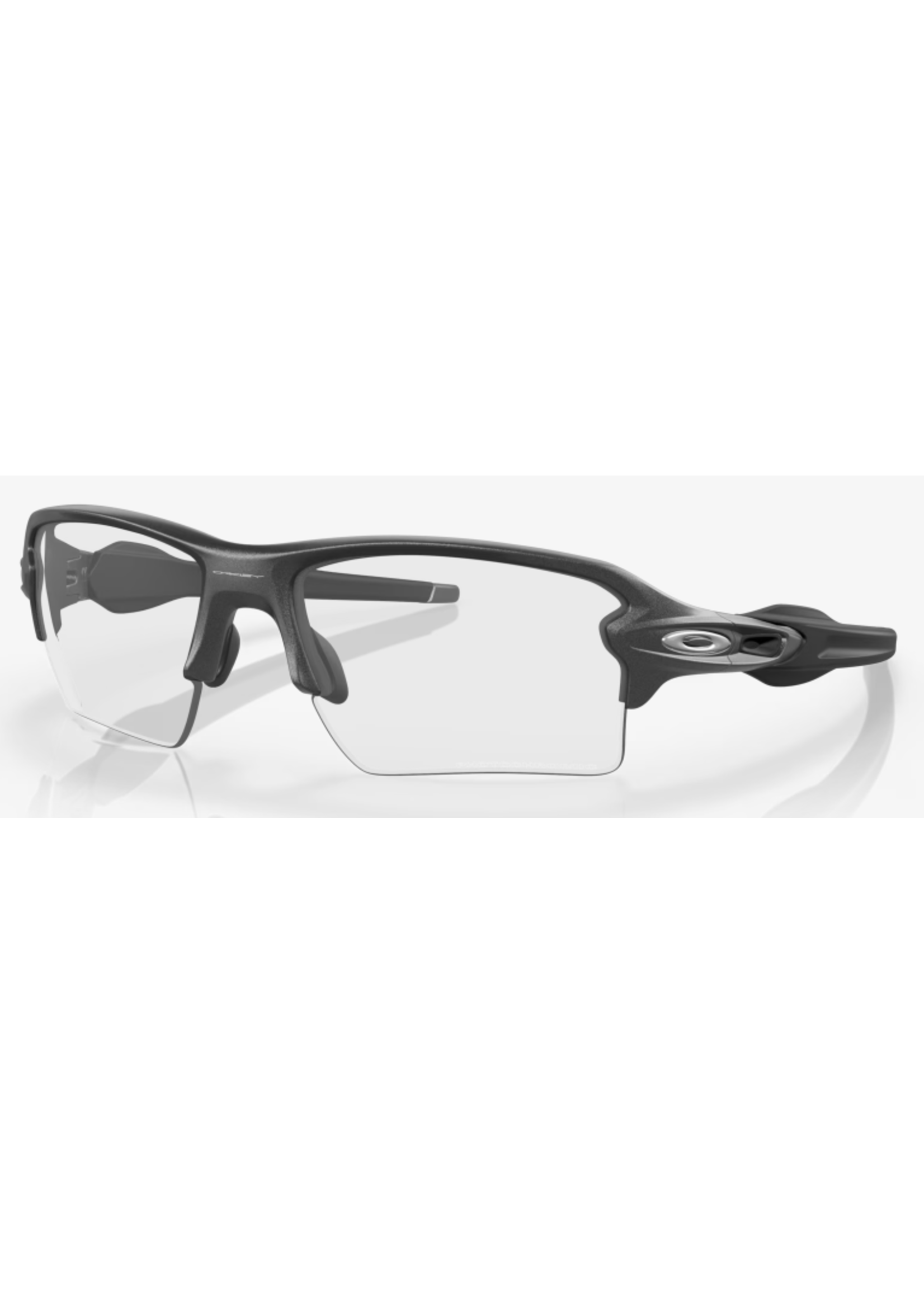 Oakley Oakley Lunette Flak 2.0 XL Steel w/Clear to Black Iridium Photochromic