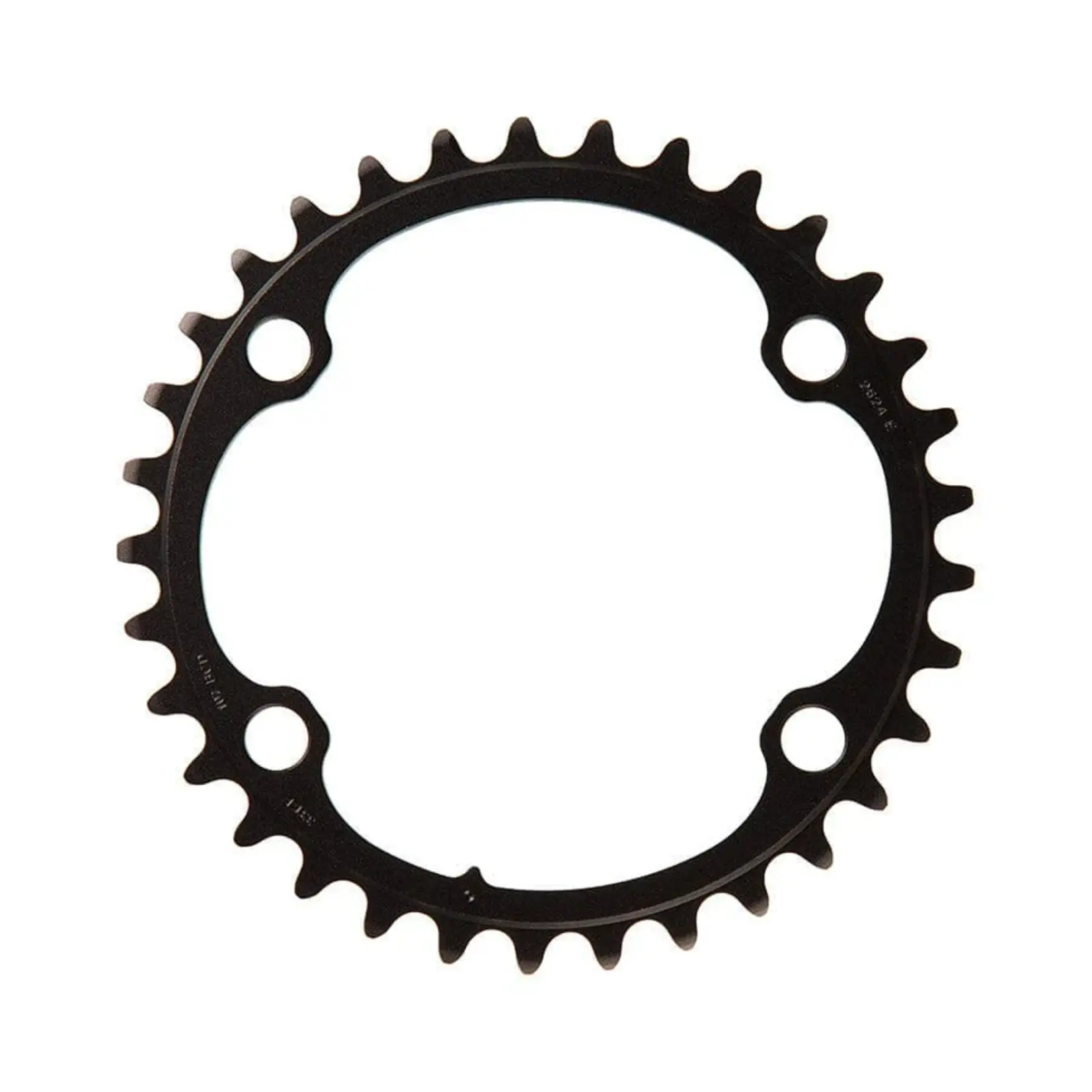 SRAM, Force AXS 2x, Plateau, Dents: 35, Vitesses: 12, BCD: 107, Boulons: 4, Intérieur, Aluminium, Noir