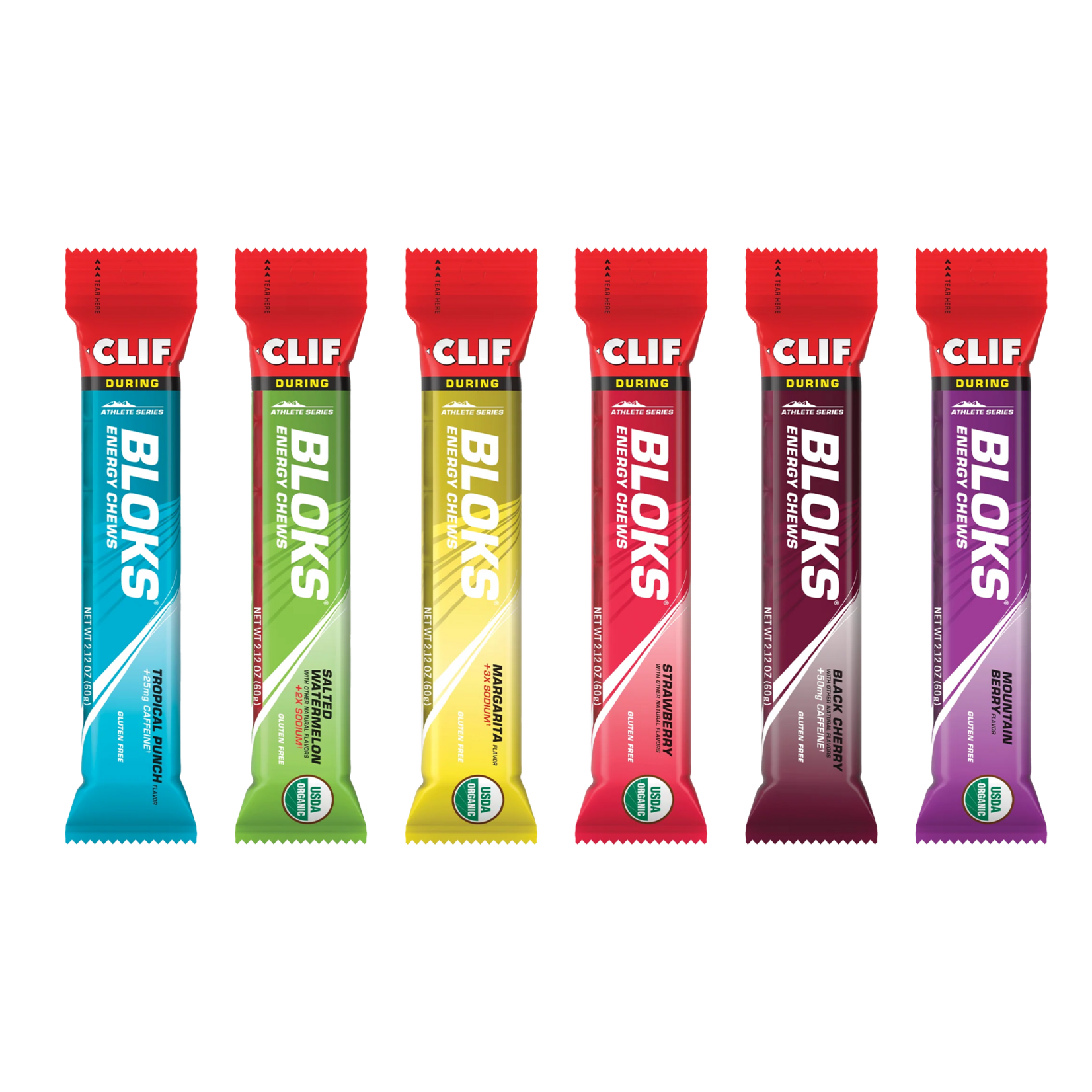 Clif Blocks, Jujubes