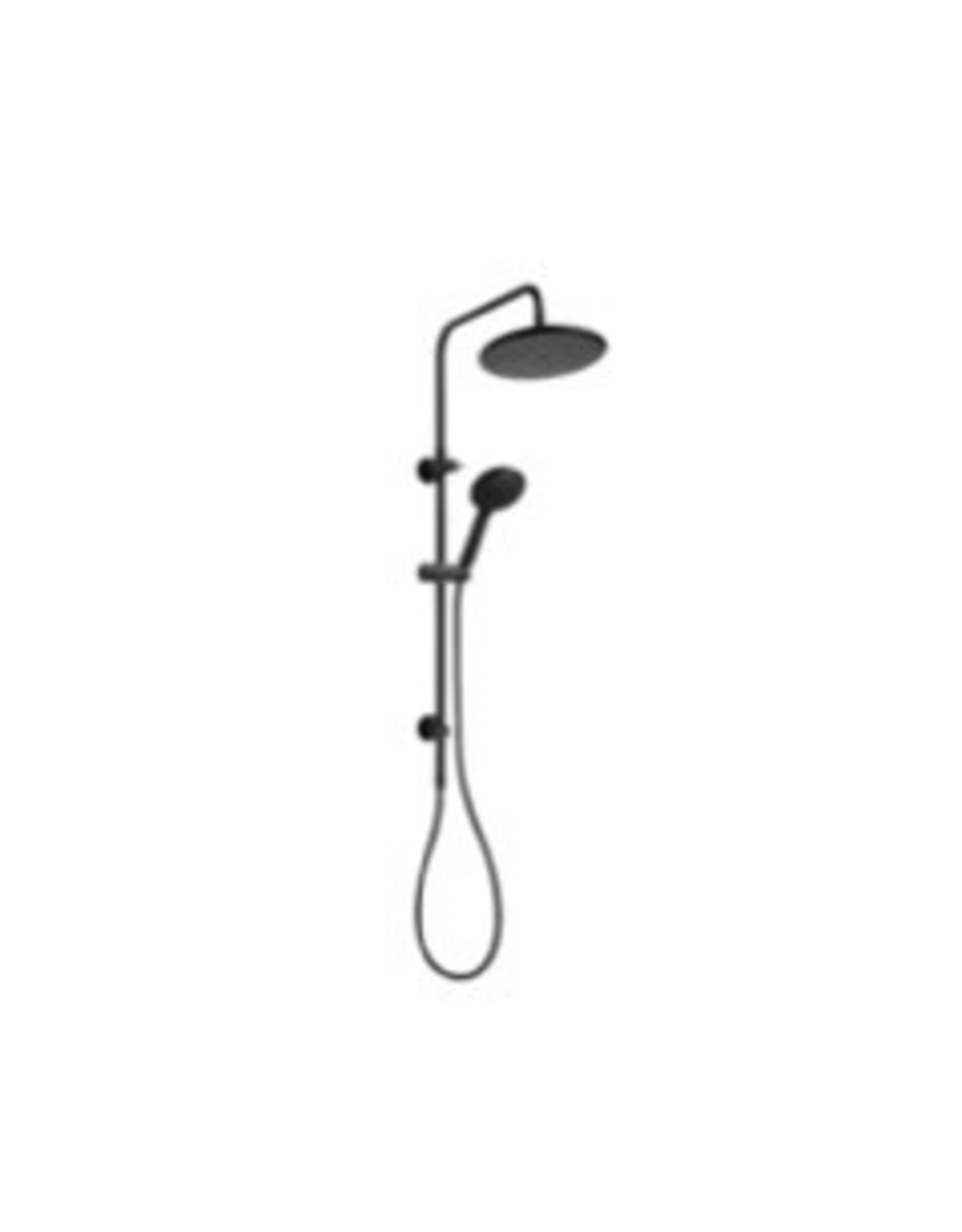 Pride Industries Revolution Self-Cleaning Twin Shower System - Matte Black