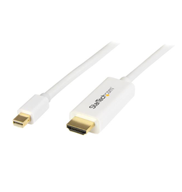 Startech Startech Mini DisplayPort to HDMI Converter Cable - 3 ft (1m) - 4K - White