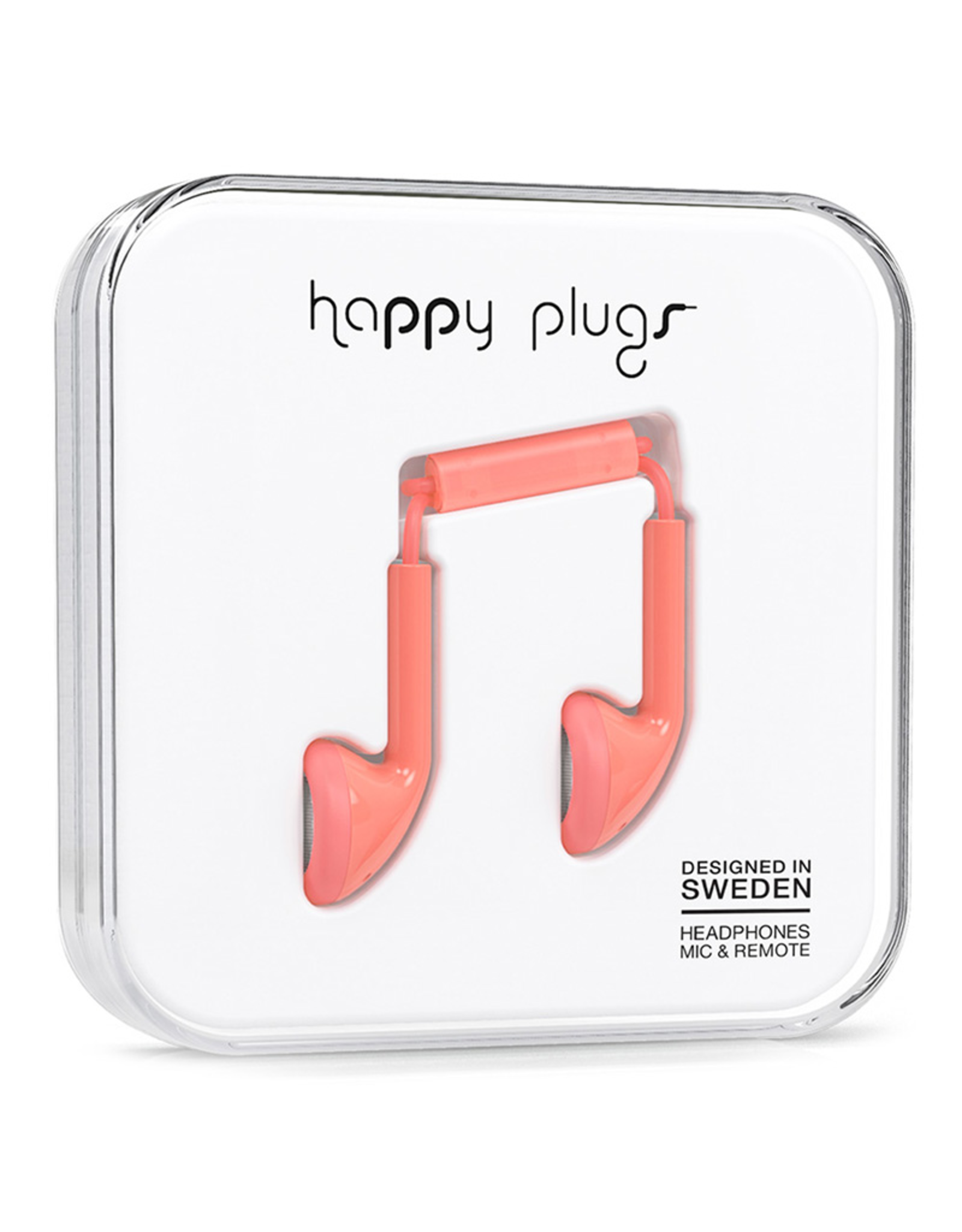 Happy Plugs Happy Plugs Earbud Coral EOL