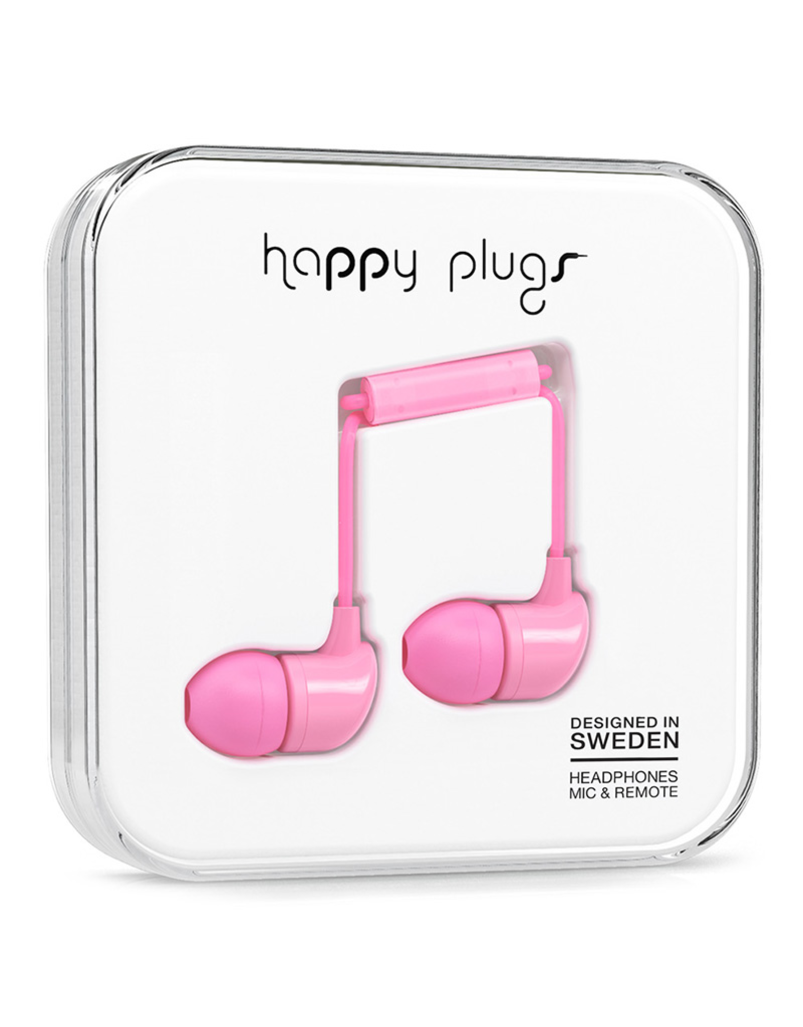 Happy Plugs Happy Plugs In-Ear Pink EOL