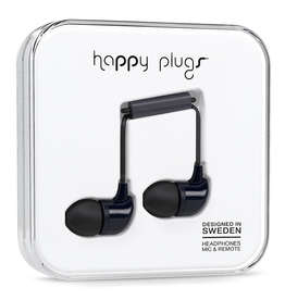 Happy Plugs Happy Plugs In-Ear Black EOL