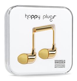 Happy Plugs Happy Plugs In-Ear Gold EOL