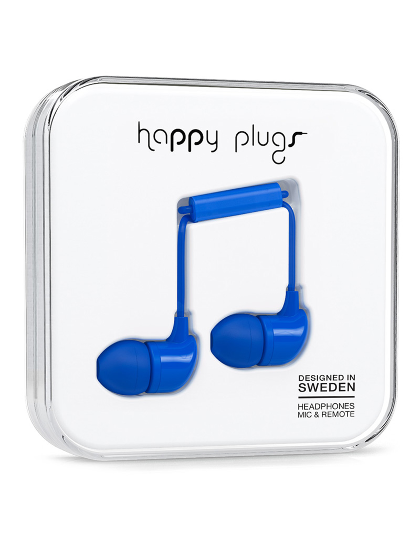 Happy Plugs Happy Plugs In-Ear Cobalt EOL