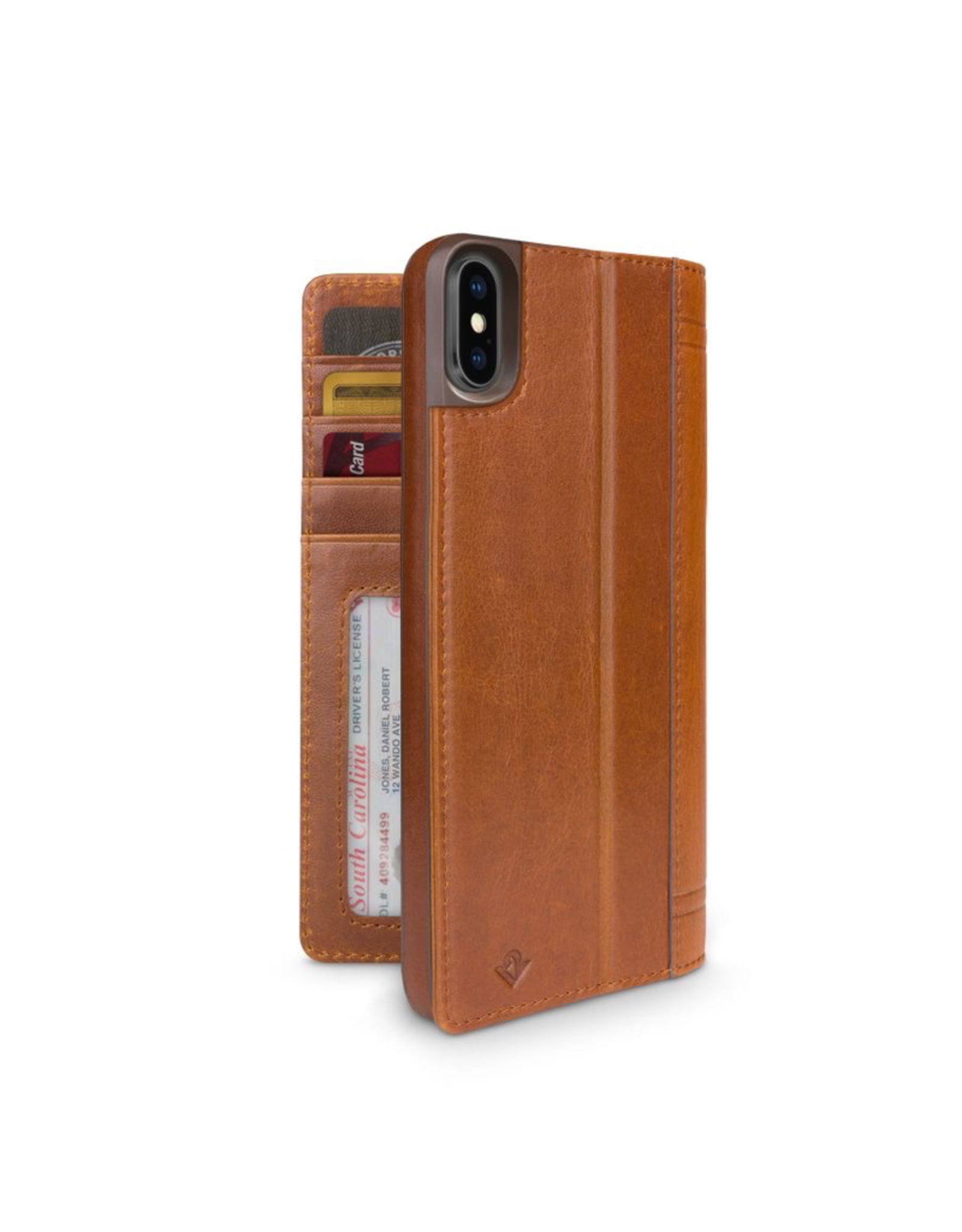 Twelve South Twelve South Journal for iPhone XS Max - Cognac