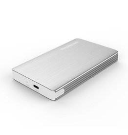 Simplecom Simplecom SE220 Aluminium Tool-Free 2.5'' SATA HDD/SSD to USB-C Enclosure - SILVER