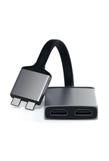 Satechi Satechi Type-C Dual HDMI Adaptor (Grey)