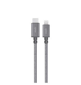 Moshi Moshi Integra USB-C Charge/Sync Cable with Lightning Connector (1.2m) (Grey)