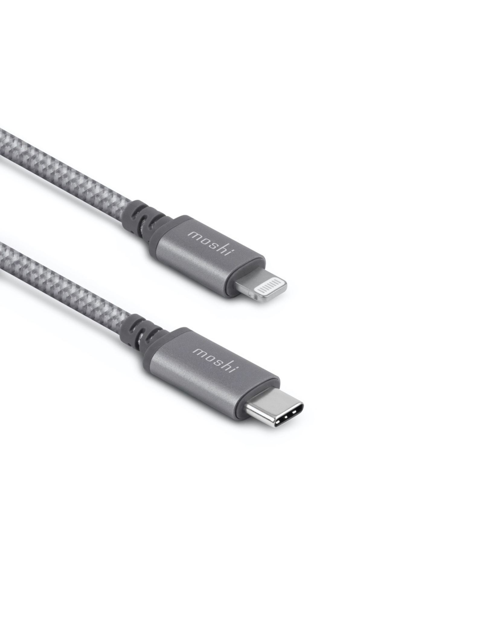 Moshi Moshi Integra USB-C Charge/Sync Cable with Lightning Connector (1.2m) (Grey)