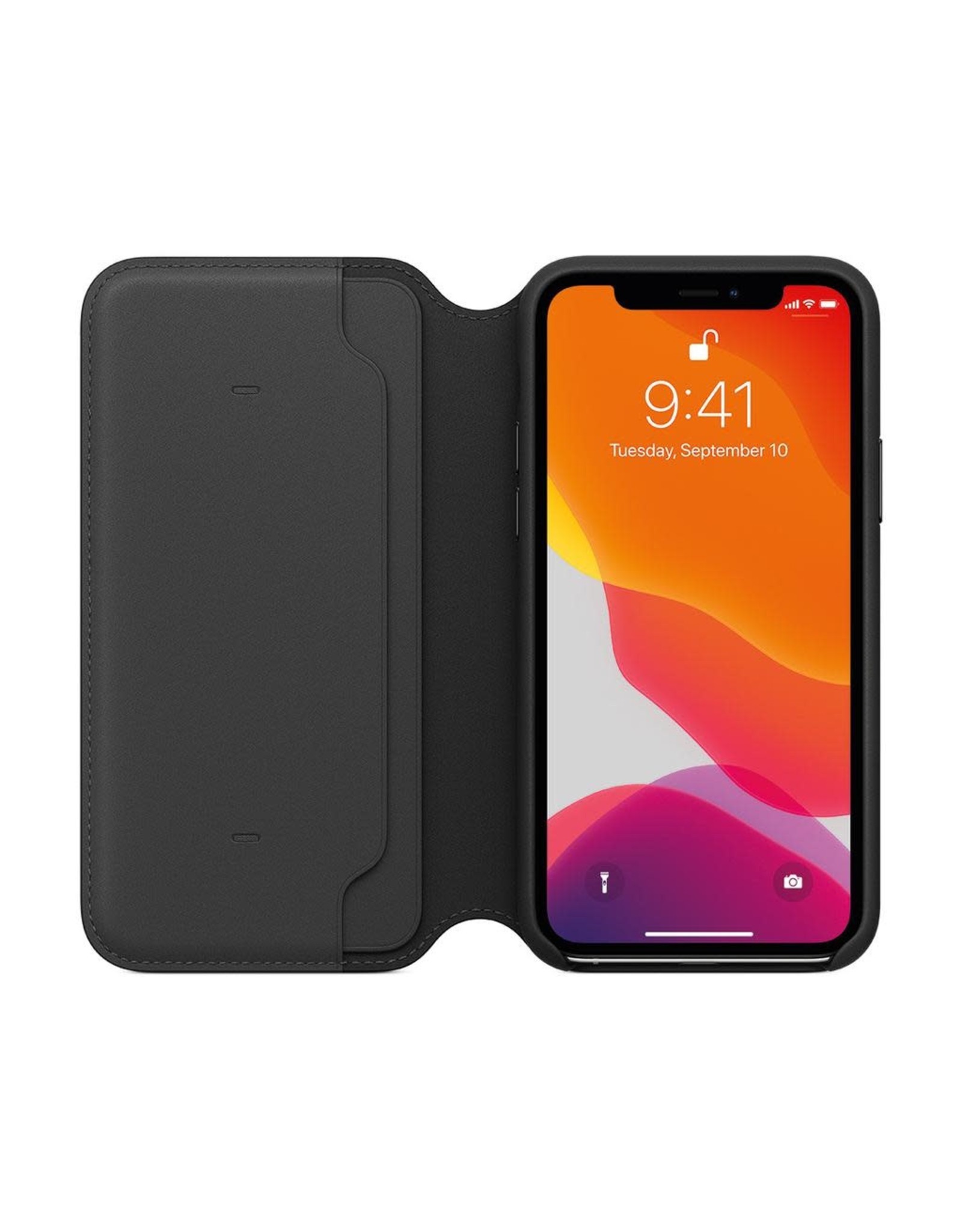 Apple Apple iPhone 11 Pro Leather Folio - BLACK