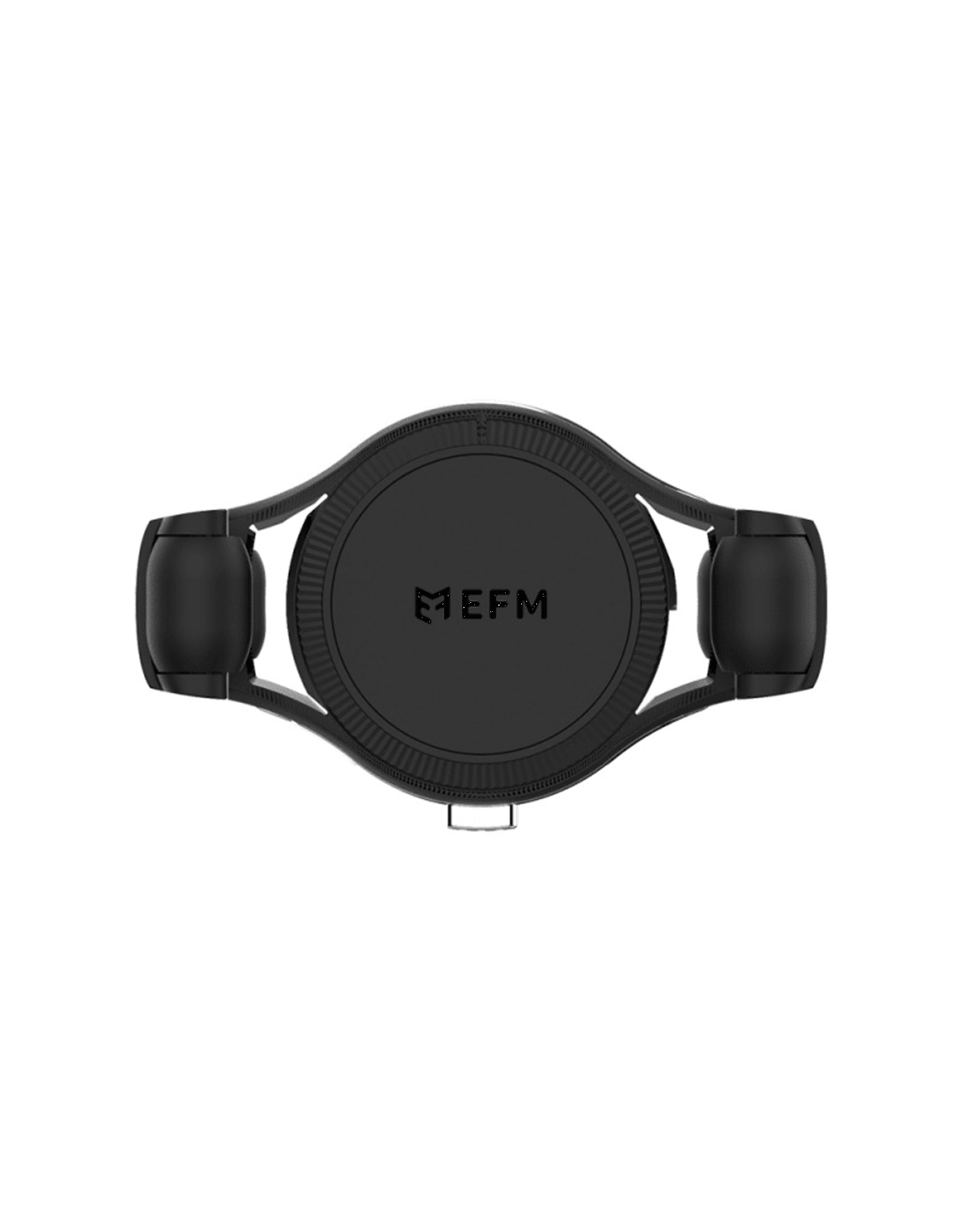 EFM EFM 15W Wireless Vent Mount Charger with Manual Adjustment and 39W Car Charger - Graphite