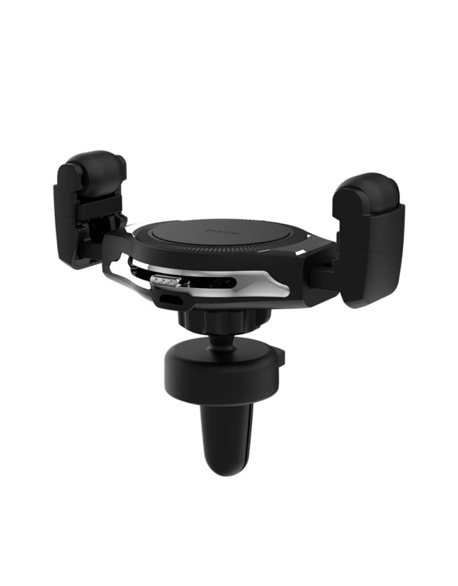 EFM EFM 15W Wireless Vent Mount Charger with Manual Adjustment and 39W Car Charger - Graphite