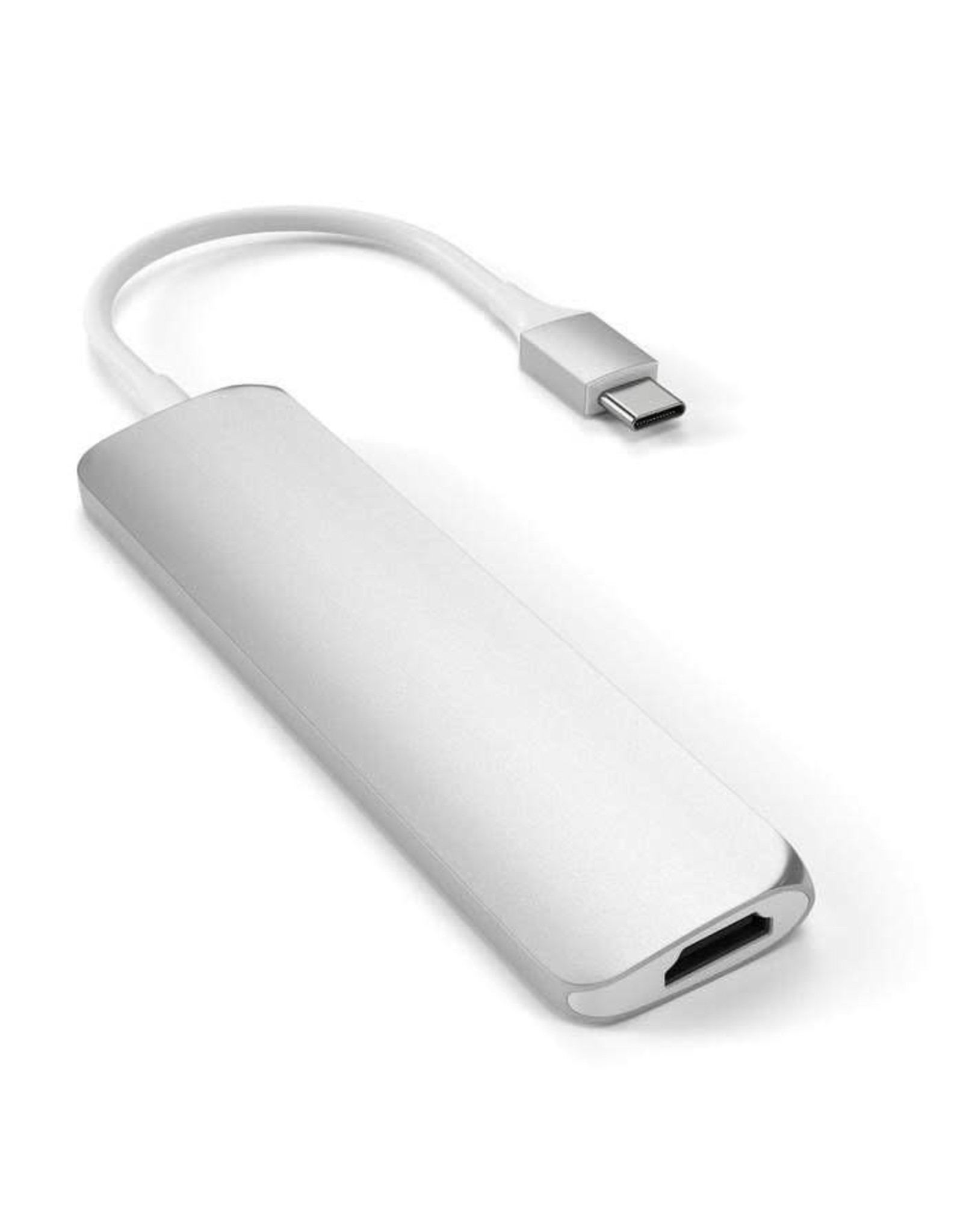 Satechi Satechi Slim Aluminium USB-C Multi-Port Adapter v2 Silver