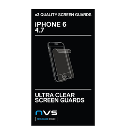 NVS NVS Screen Guard 3 pack for iPhone 6 - Ultra Clear EOL