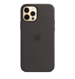 Apple Apple iPhone 12 | 12 Pro Silicone Case with MagSafe — Black