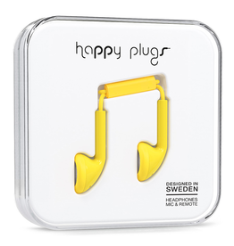 Happy Plugs Happy Plugs Earbud Yellow EOL