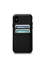 SENA Sena Bence Snap-on Leather Wallet case for iPhone X - Black EOL