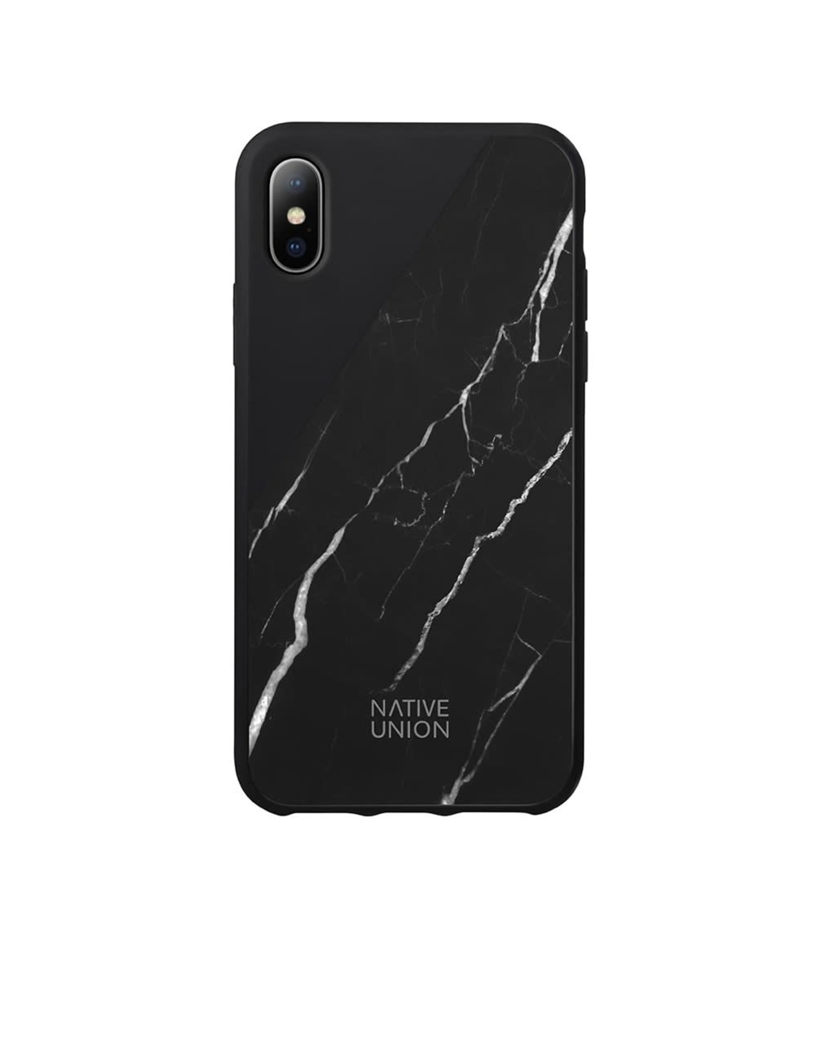 Native Union Native Union iPhone X Clic Marble - Black EOL