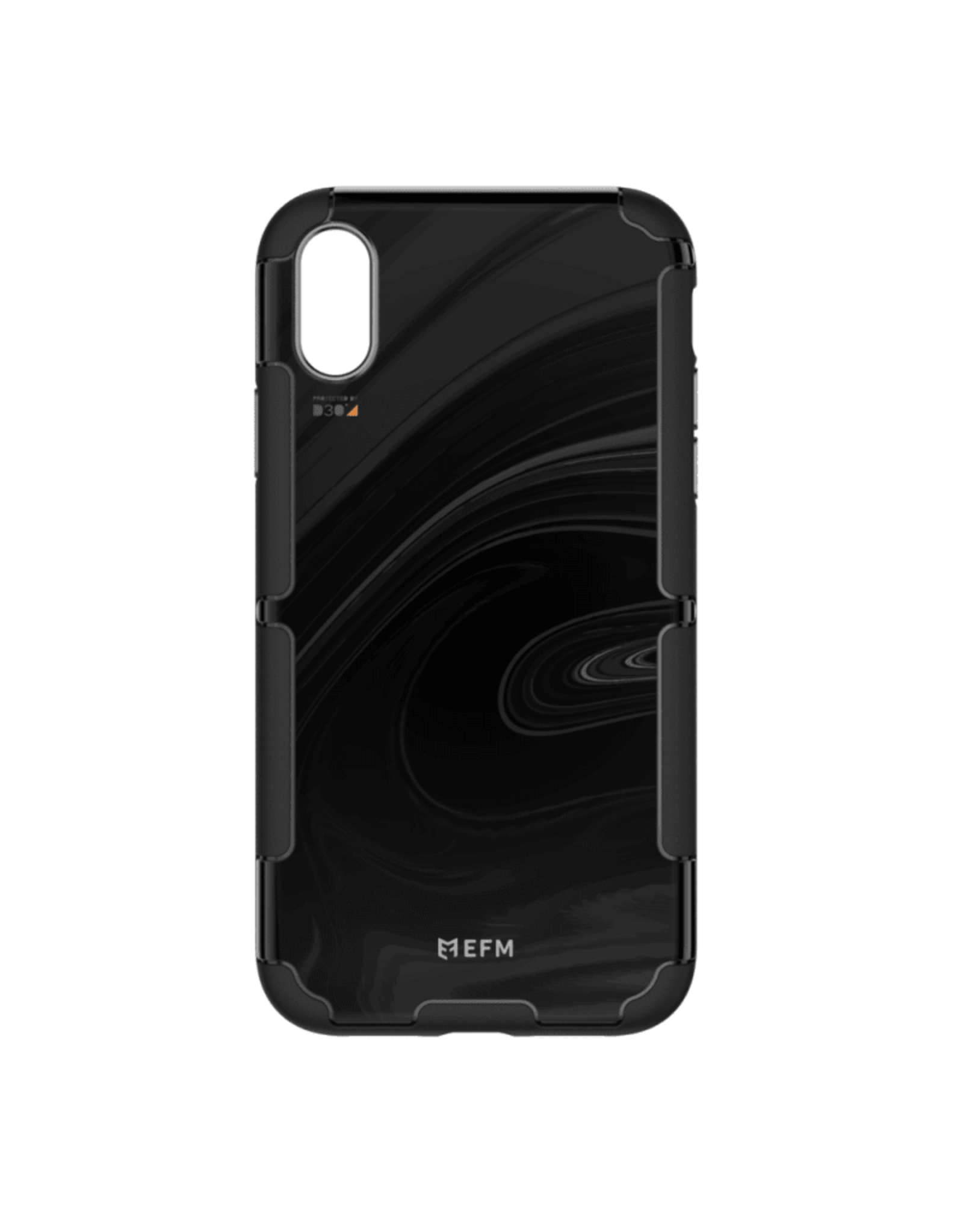 EFM EFM Cayman In-Style D3O Case Armour suits New iPhone Xr  - Black Gemstone/Gold EOL