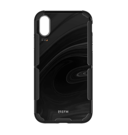 EFM EFM Cayman In-Style D3O Case Armour suits New iPhone Xr  - Black Gemstone/Gold EOL