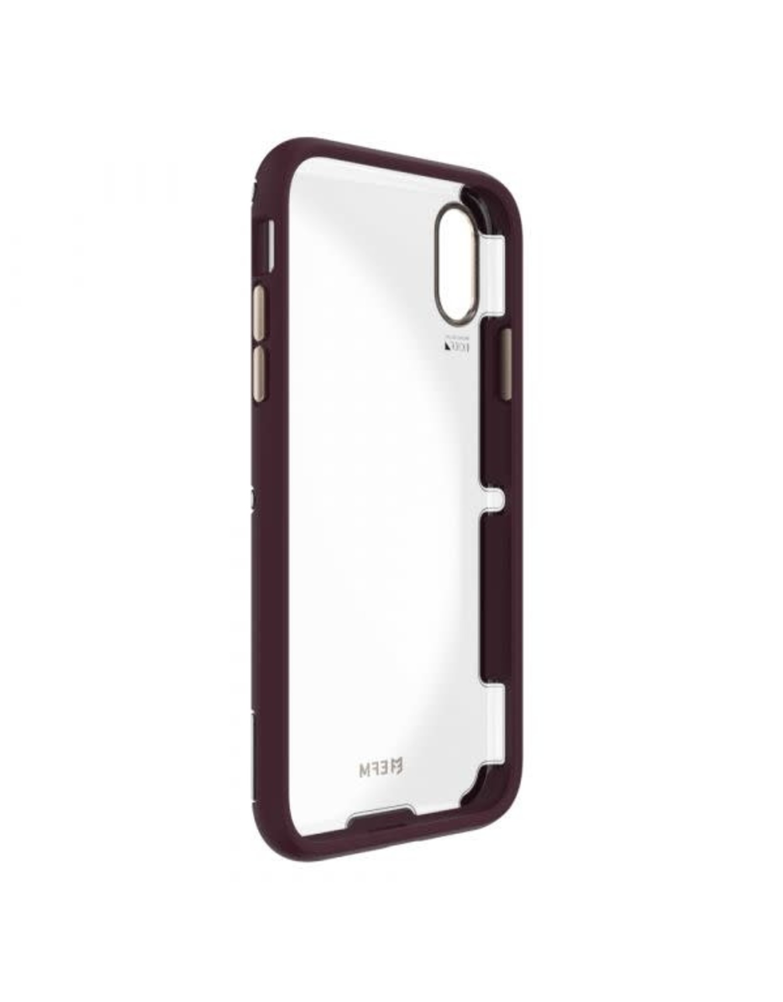 EFM EFM Cayman D3O Case Armour suits New iPhone Xs - Mulberry/Gold EOL