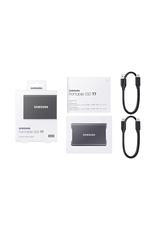 Samsung Samsung Portable SSD T7 500GB Titan Gray USB-C USB 3.2 Gen.2