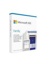 Microsoft Microsoft 365 Family - Word, Excel, Powerpoint, Notes, Outlook - 6 people - up to 6TB One Drive cloud storage