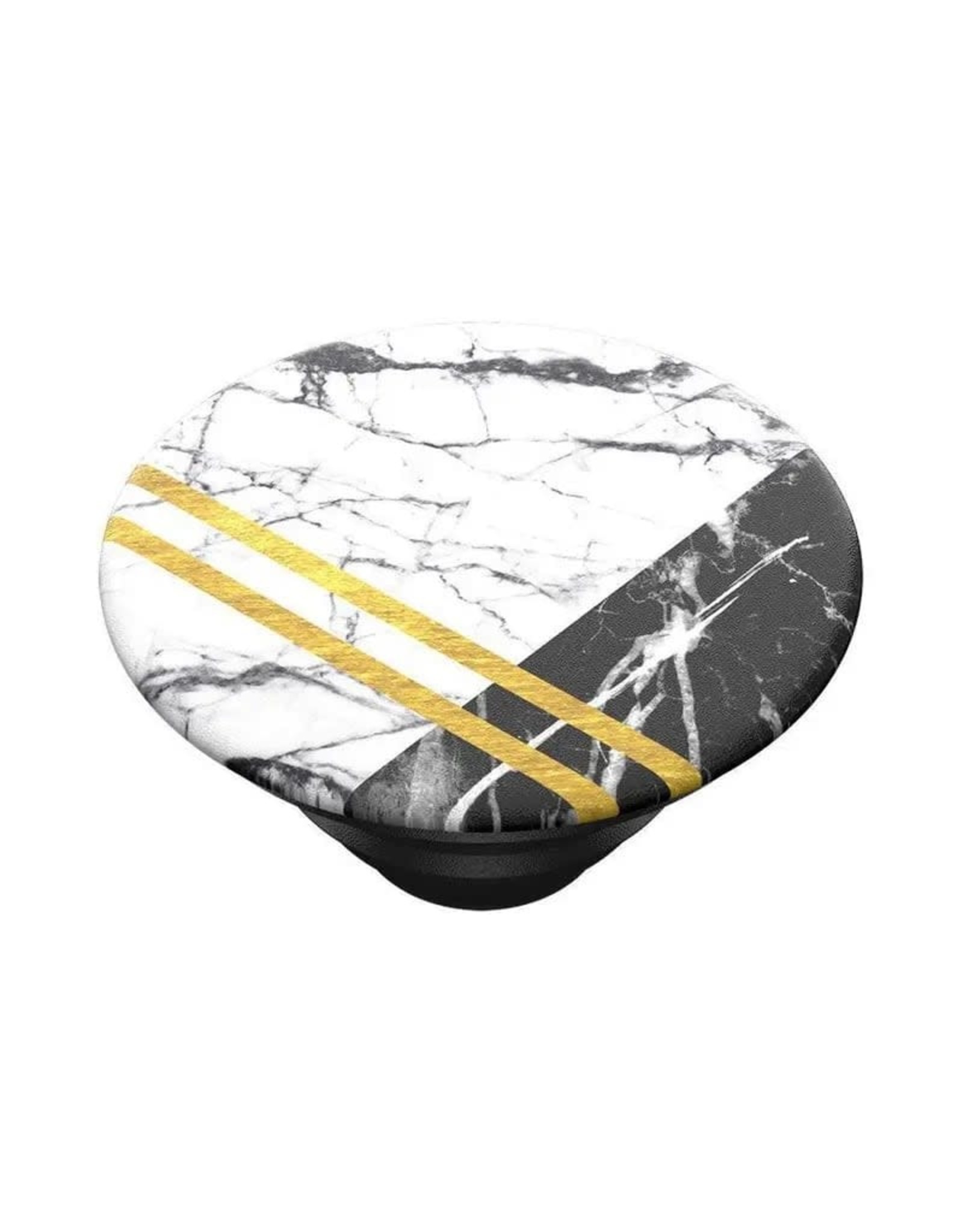 PopSockets PopSocket PopGrip Swappable PopTop - Art Deco Marble