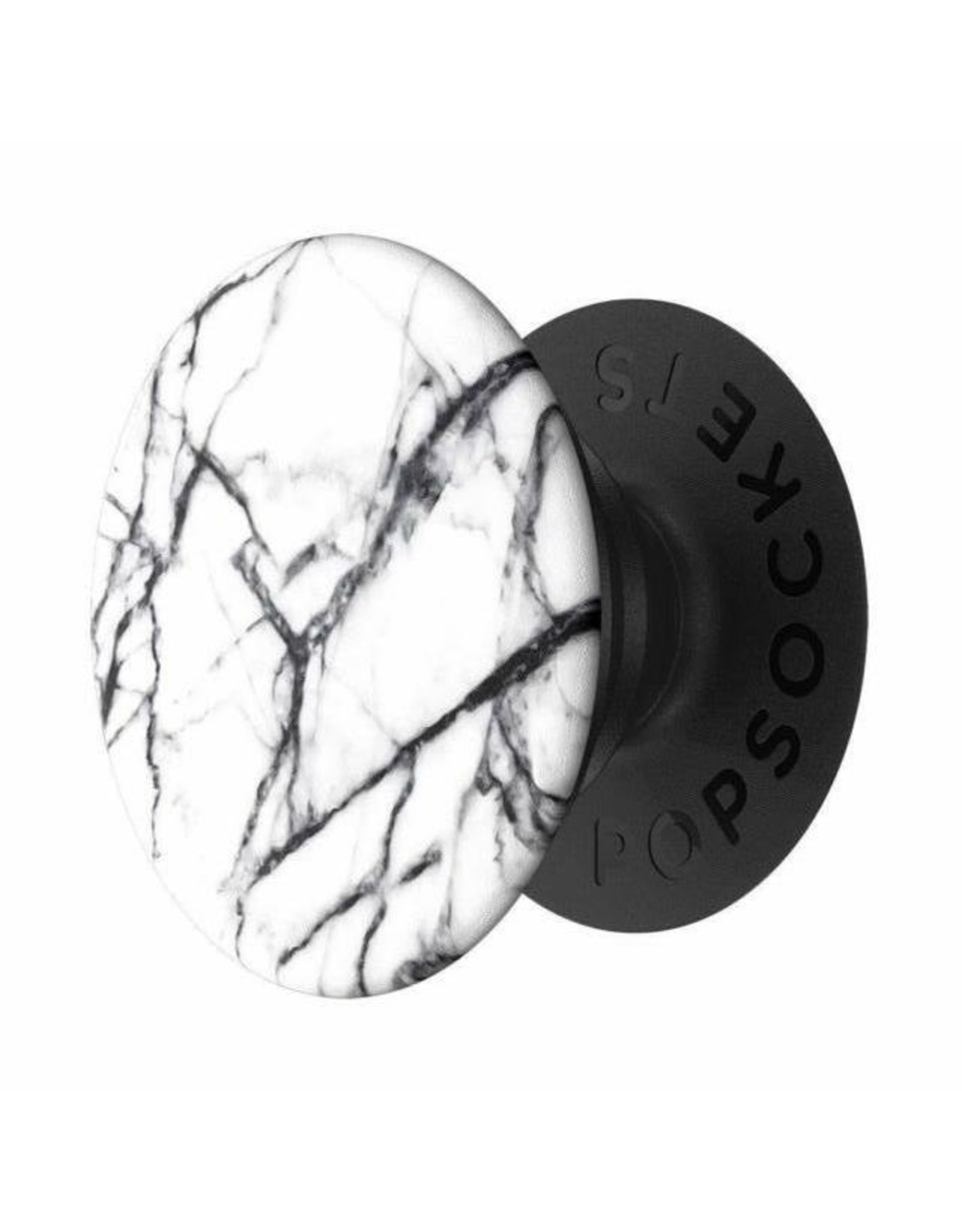 PopSockets PopSocket PopGrip Universal Grip Holder - Dove White Marble