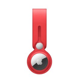 Apple Apple AirTag Leather Loop - (PRODUCT)RED