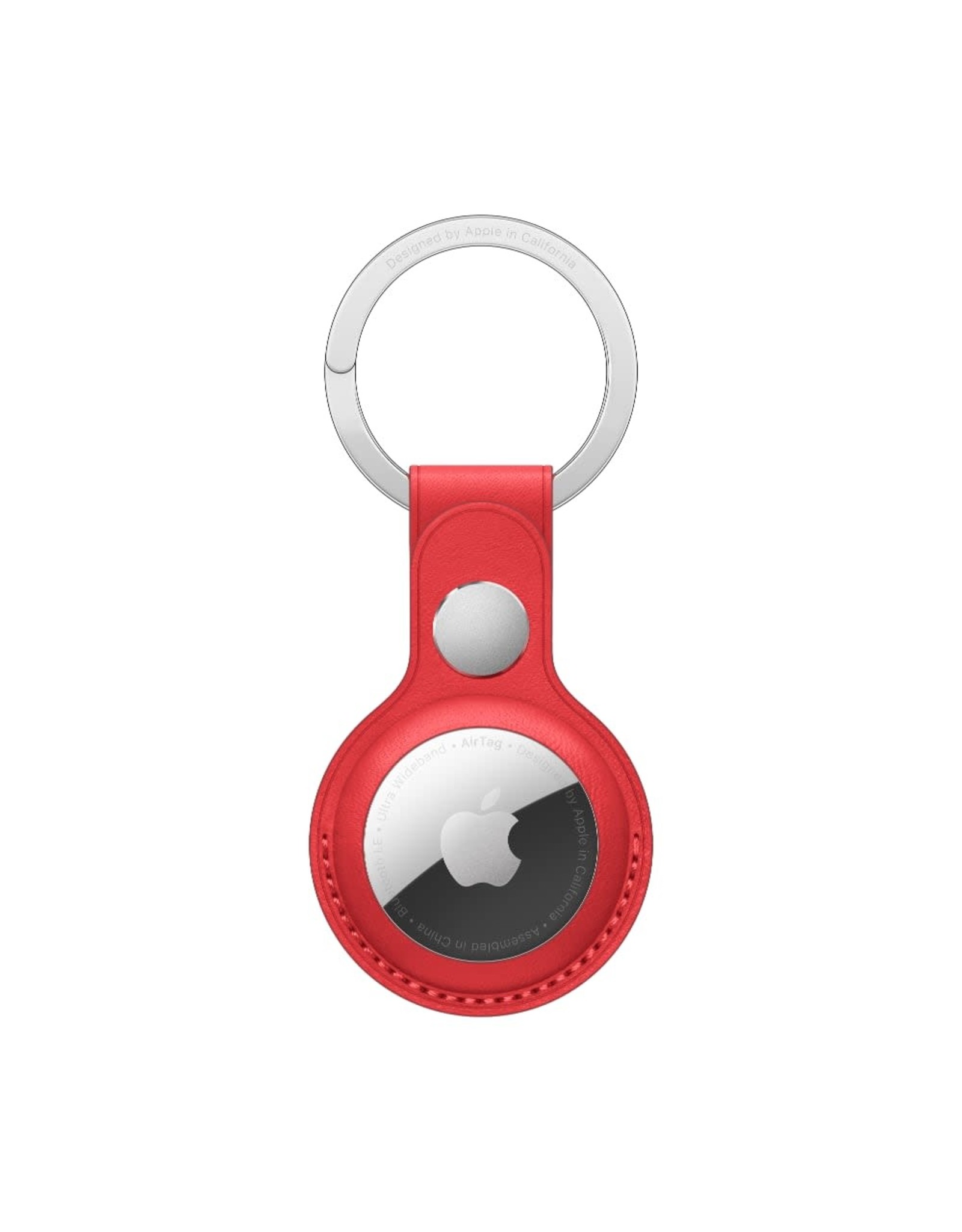 Apple Apple AirTag Leather Key Ring - (PRODUCT)RED