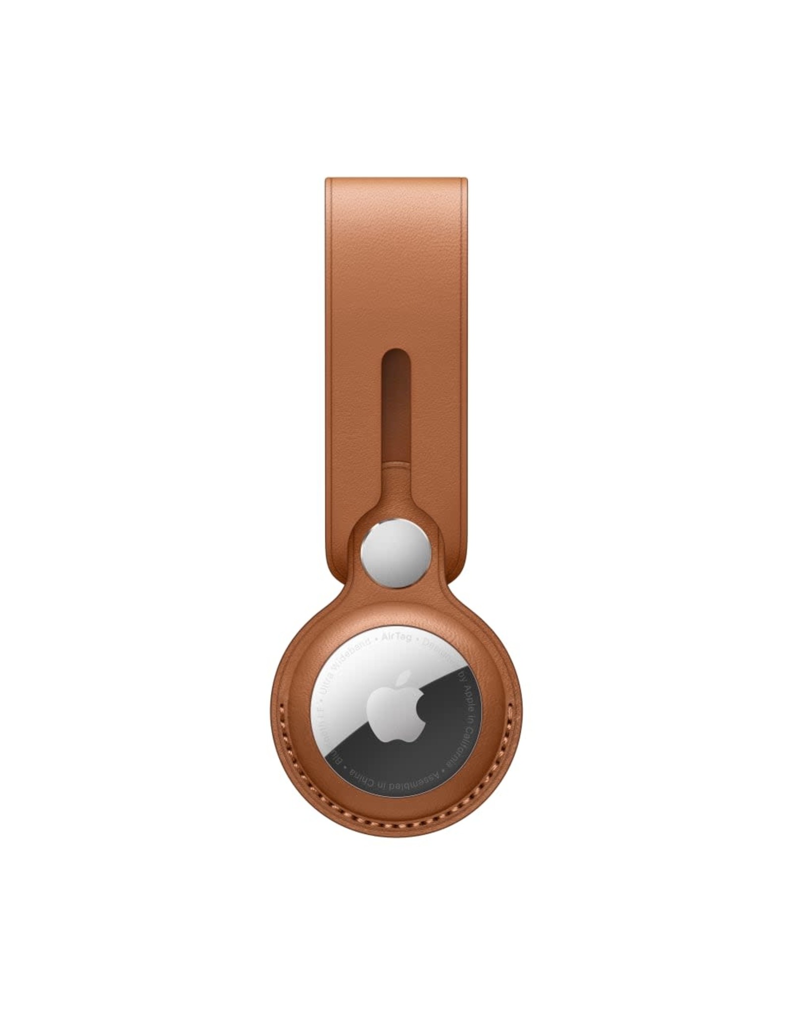 Apple Apple AirTag Leather Loop - Saddle Brown