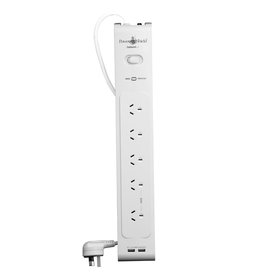 Power Shield Power Shield ZapGuard 5 Way High Capacity Surge Protector Strip with 2 USB charging ports